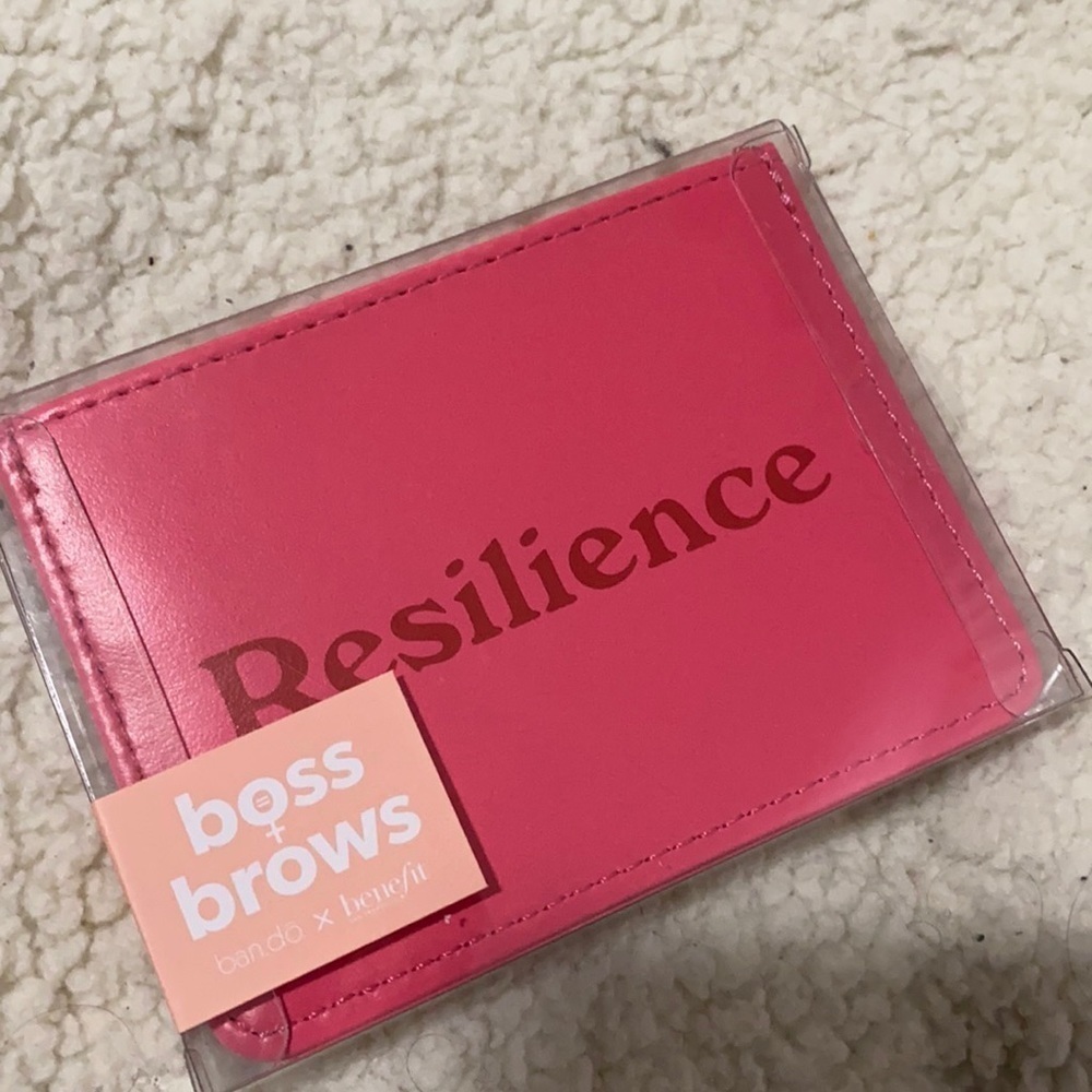 NWT ban.do x Benefit Pink Card Holder Wallet